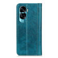 Θήκη για Honor 90 Lite 5G, Wallet Litchi Leather, πράσινη