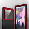 Θήκη για Samsung Galaxy S23 Ultra, R-JUST, θωρακισμένη, κόκκινη