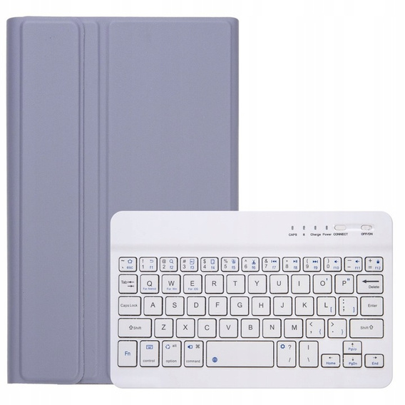 Θήκη + πληκτρολόγιο Samsung Galaxy Tab S9 FE, Leather Pen Slot, γαλάζια