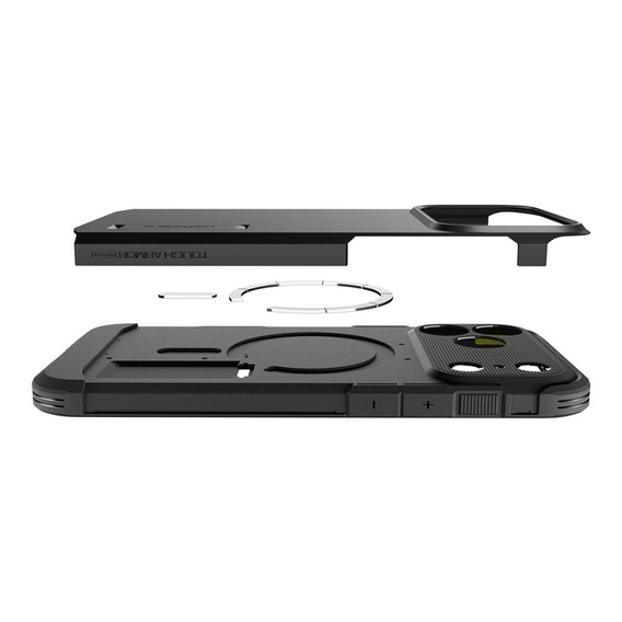 Θήκη Spigen για iPhone 17 Pro, Tough Armor T Mag MagSafe, Μαύρο