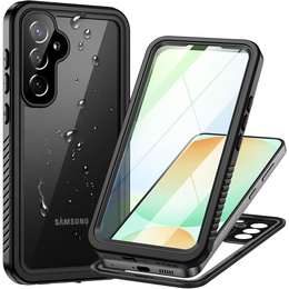 Αδιάβροχη θήκη IP68 για Samsung Galaxy S24 FE, Redpepper, μαύρη