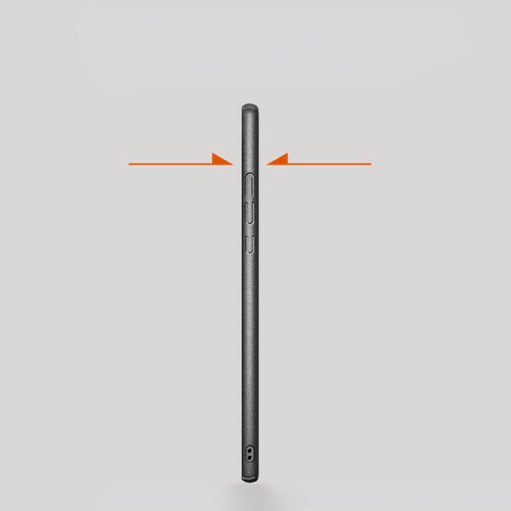 MOFI Slim Θήκη για Xiaomi Redmi Note 13 Pro+, μαύρη