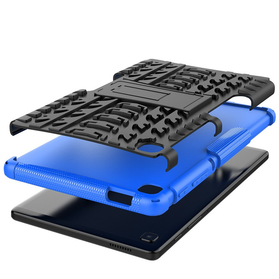 Θήκη για Samsung Galaxy Tab A7 Lite 8.7 T220 / T225, Tire Armor, μαύρη / μπλε
