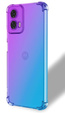 θήκη για το Motorola Edge 50 Fusion 5G, Gradient Dropproof, Μωβ / μπλε