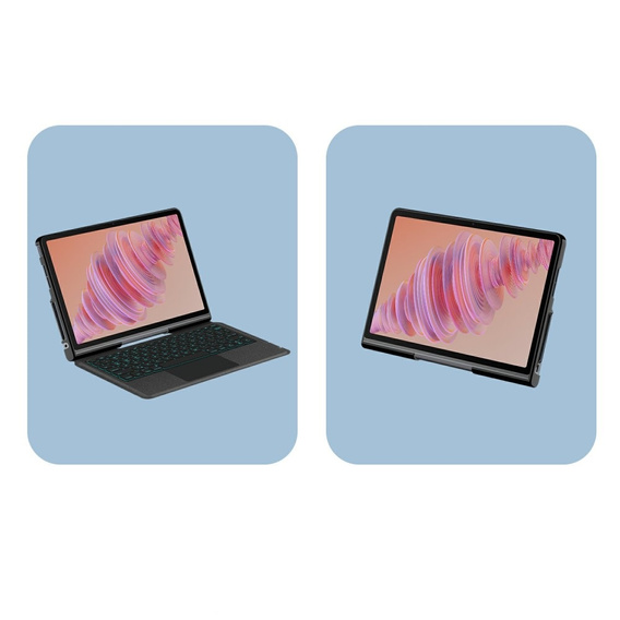 Θήκη + πληκτρολόγιο Lenovo Tab Plus, μαύρη