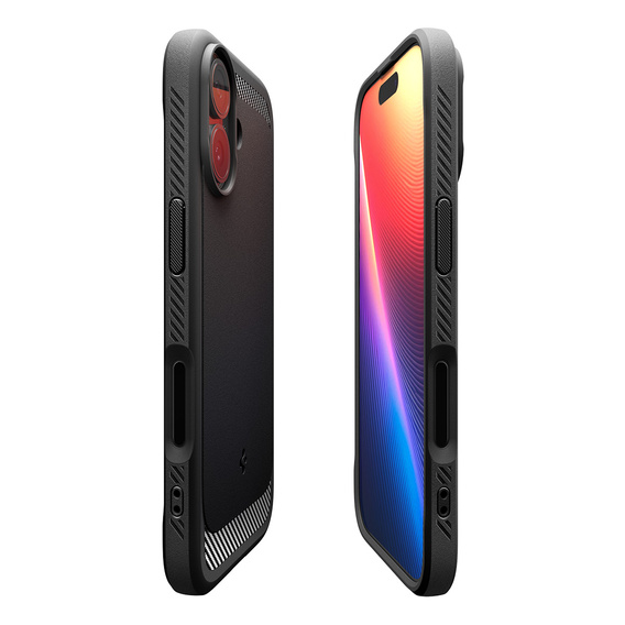 Θήκη Spigen Rugged Armor MagSafe για iPhone 17, Μαύρο ματ