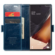 θήκη CASEME για Samsung Galaxy Note 20 Ultra, Waxy Textured, μπλε