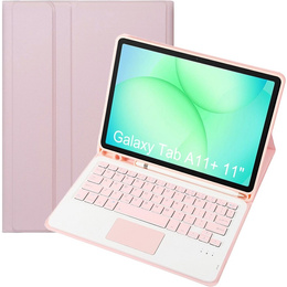 Θήκη με πληκτρολόγιο Bluetooth και touchpad για Samsung Galaxy Tab A11+