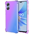 θήκη για το Oppo A17, Gradient Dropproof, Μωβ / μπλε
