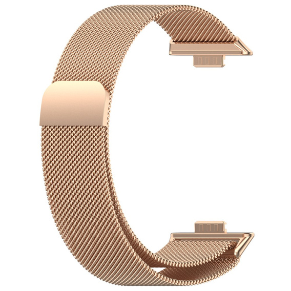 Βραχιόλι Μιλάνο για Huawei Watch Fit 4 / 4 Pro / 3, ροζ χρυσό