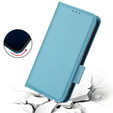 Θήκη με πτερύγιο για Xiaomi Redmi Note 12 5G / POCO X5 5G, Wallet Litchi Magnet, μπλε