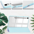 Θήκη για Samsung Galaxy Tab S10 FE+ Plus, Smartcase Hybrid, με χώρο για γραφίδα, μπλε