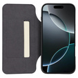 Θήκη X-LEVEL για iPhone 16 Pro, Magnetic Card Holder, μαύρο