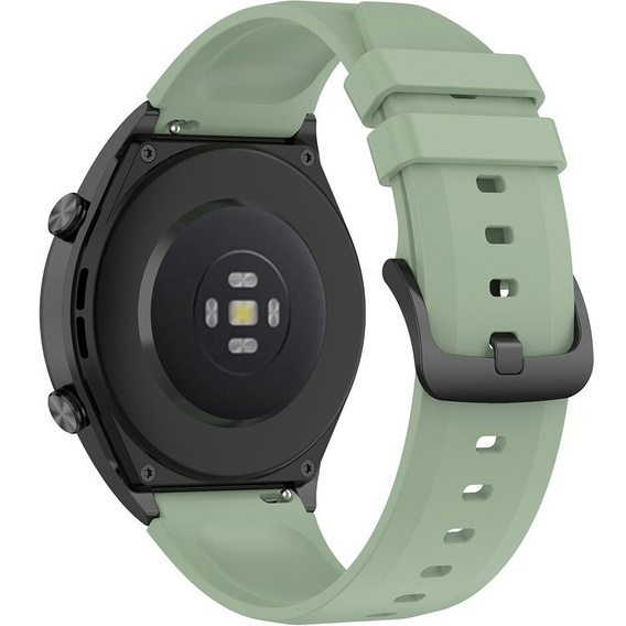 Pasek silikonowy 22mm uniwersalny - Zielony