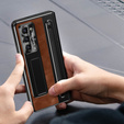 Θήκη με βάση Leather+PC με γυαλί και γραφίδα για Samsung Galaxy Z Fold6 5G