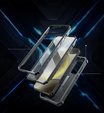 Θωρακισμένη θήκη για Samsung Galaxy S24, Dexnor Full Body (Two Frames), μαύρη