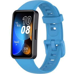 Silikonowy Gumowy Pasek do Huawei Band 8, niebieski