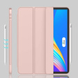 Θήκη για iPad Pro 12.9" 2022/2021/2020 (6/5/4 gen.), Smart Pencil, με υποδοχή γραφίδας, ροζ