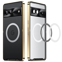 θήκη προστασίας κάμερας για το Google Pixel 8, CamShield MagSafe, διαφανές / χρυσό