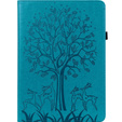 θήκη πτερύγιο για Amazon Kindle Paperwhite 5 (2021), tree, μπλε