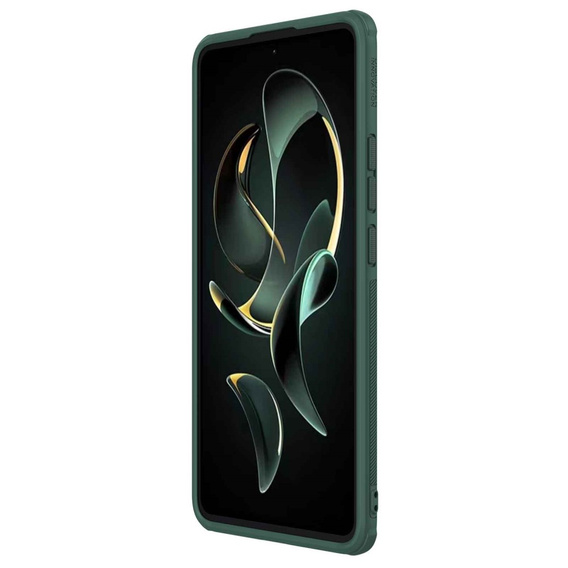NILLKIN θήκη για Xiaomi 13T / 13T Pro, θήκη Super Frosted Shield, πράσινη