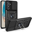 Θήκη για Samsung Galaxy M35, CamShield Slide, μαύρη