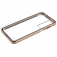 θήκη για το Samsung Galaxy A16, Magnetic Dual Glass, χρυσή