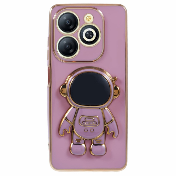 Θήκη για Infinix Hot 40i, Astronaut, μωβ