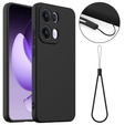 Θήκη για Oppo Reno13 Pro 5G, Silicone MagSafe, μαύρη