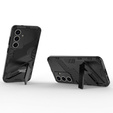 Θήκη για Samsung Galaxy A36 5G, Military kickstand, μαύρη