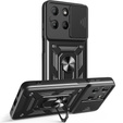Θήκη για Motorola Moto G15 / Motorola Moto G15 Power, CamShield Slide, μαύρη