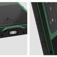 Love Mei Θήκη για Samsung Galaxy S20 Ultra, armored with glass, πράσινη