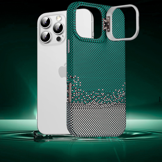 Θήκη για iPhone 16 Pro, Πλαίσιο Kickstand, για MagSafe, Sand Green
