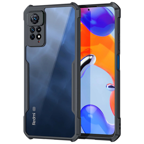 Θήκη για Xiaomi Redmi Note 11 / 11S, AntiDrop Hybrid, μαύρη