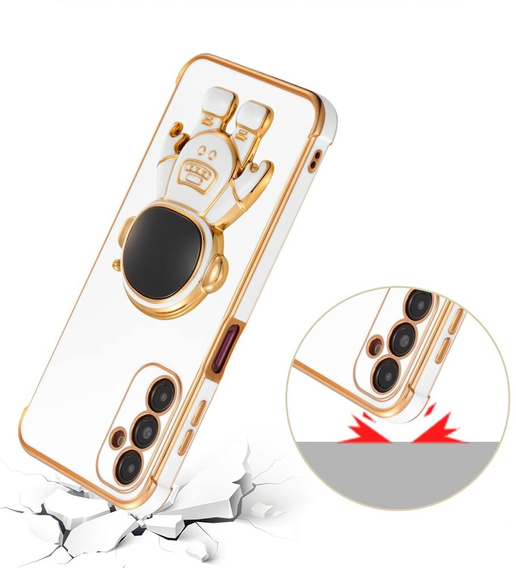 Θήκη για Samsung Galaxy M15 5G, Astronaut, λευκή