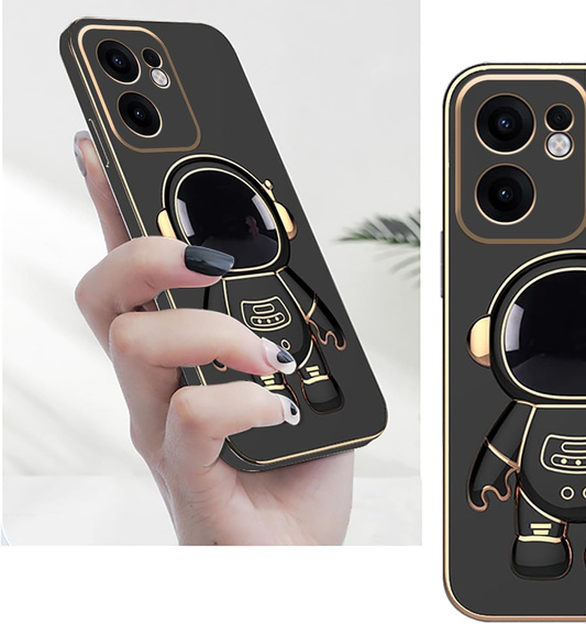 Θήκη για Oppo Reno 13F / Oppo Reno 13FS, Astronaut, μαύρη