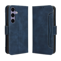 Θήκη με πτερύγιο για Samsung Galaxy S25 FE, Card Slot, σκούρο μπλε