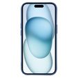 Θήκη για iPhone 15 Plus, Silicone Lite, σκούρο μπλε