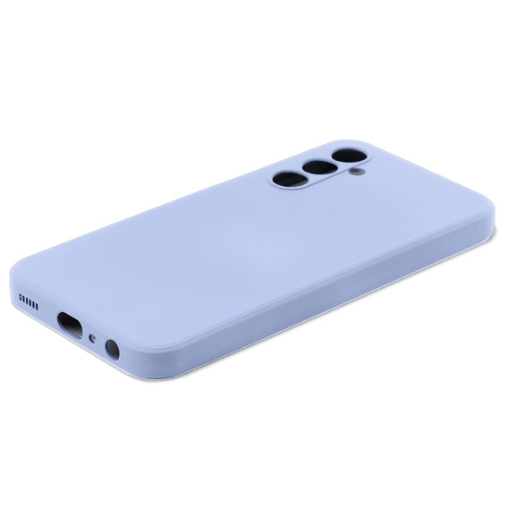Θήκη για Samsung Galaxy M34 5G, Silicone Lite, μπλε