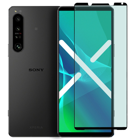 Μετριασμένο γυαλί 3D για Sony Xperia 1 IV, μπλε
