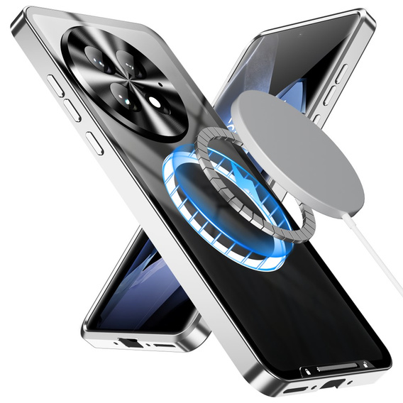 θήκη προστασίας κάμερας για το OnePlus 13, CamShield MagSafe, ασημένια