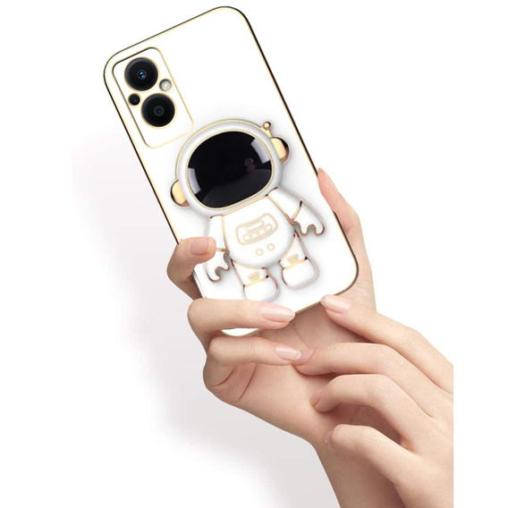 Θήκη για Oppo Reno7 Lite 5G, Astronaut, λευκή