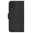Θήκη με πτερύγιο για Oppo A38 4G / Oppo A18 4G, Card Slot, μαύρη