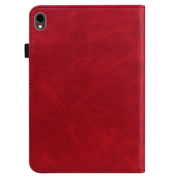 θήκη για Samsung Galaxy Tab S10 Lite / S10 FE / S9 FE / S9, Classic, με υποδοχή γραφίδας, κόκκινη