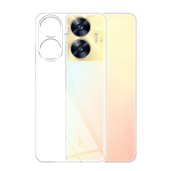 Λεπτή θήκη για Realme C55, Slim, διαφανής