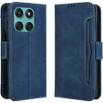 Θήκη με πτερύγιο για Motorola Edge 60 / 60 Fusion, Card Slot, σκούρο μπλε
