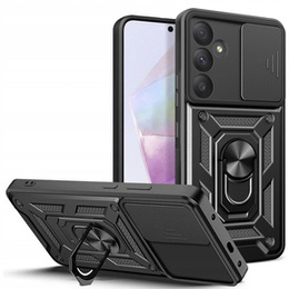 Θήκη για Samsung Galaxy A35 5G, CamShield Slide, μαύρη