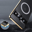 θήκη προστασίας κάμερας για το Google Pixel 8 Pro, CamShield MagSafe, διαφανές / χρυσό