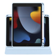 Θήκη για iPad 10.2" 2021/2020/2019 (9/8/7 gen.), με υποδοχή γραφίδας, περιστρεφόμενη κατά 360°, μπλε