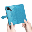 Θήκη με πτερύγιο για Realme C21, Mandala, μπλε